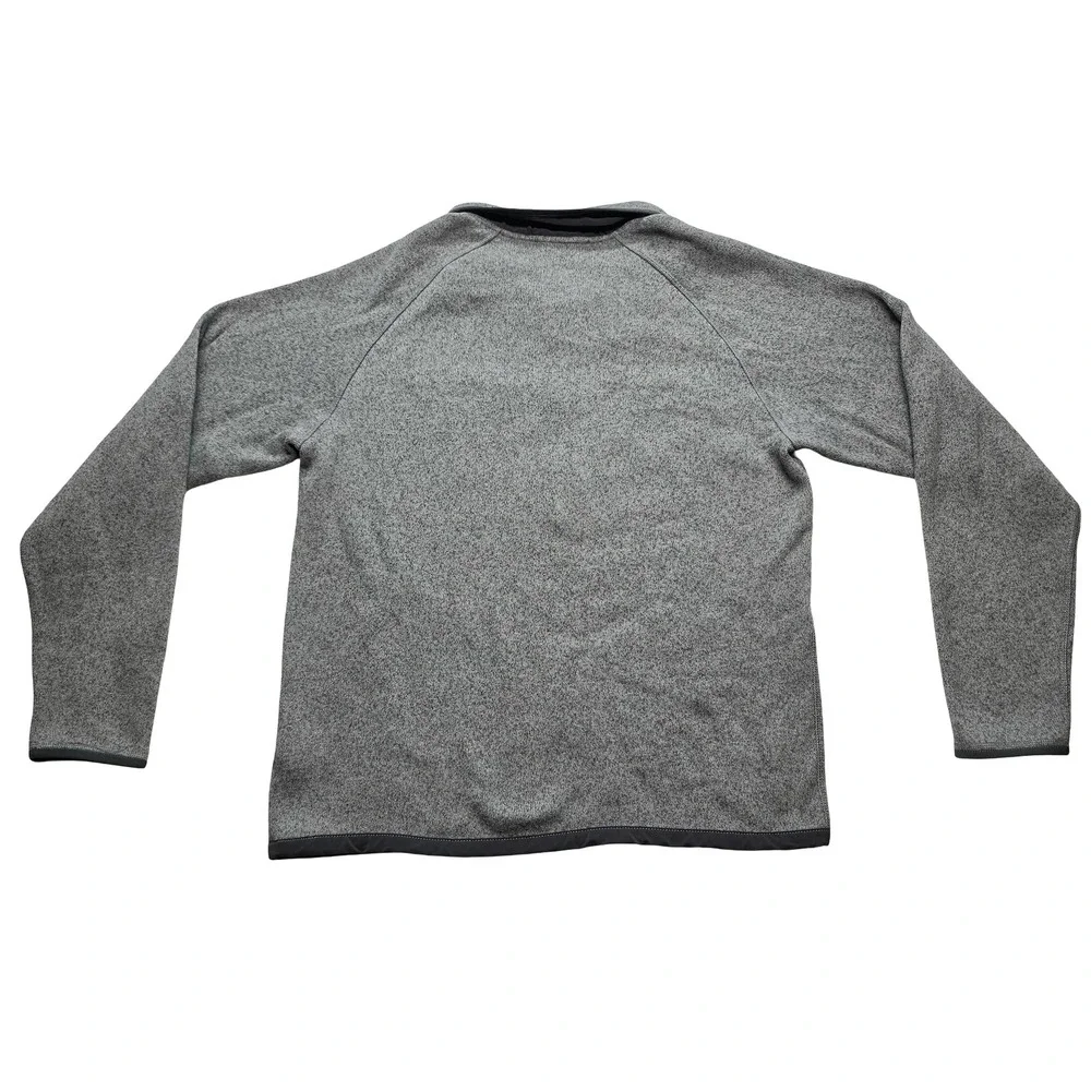 The North Face Fleece Quarter Zip Pullover Gray Outdoor Casual‎ Men's M